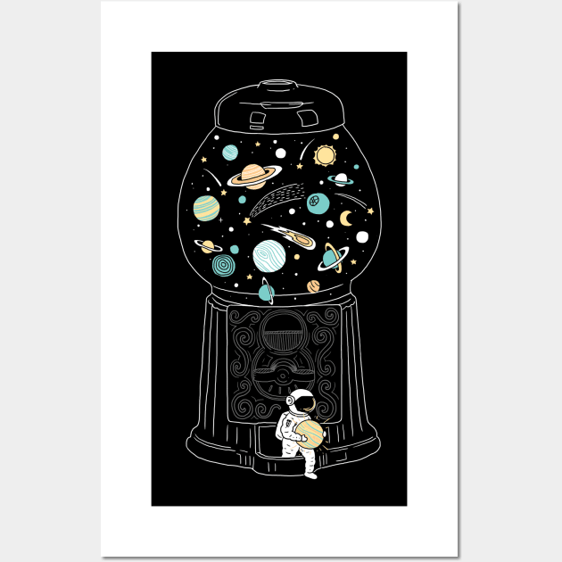 My childhood universe Wall Art by ilovedoodle